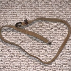 brown/tan belt size small